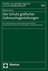 Vorderes Coverbild Der Schutz grafischer Gebrauchsgestaltungen