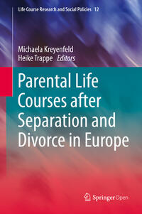 Vorderes Coverbild Parental Life Courses after Separation and Divorce in Europe