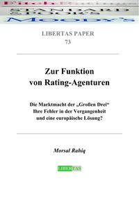 Vorderes Coverbild Zur Funktion von Rating-Agenturen