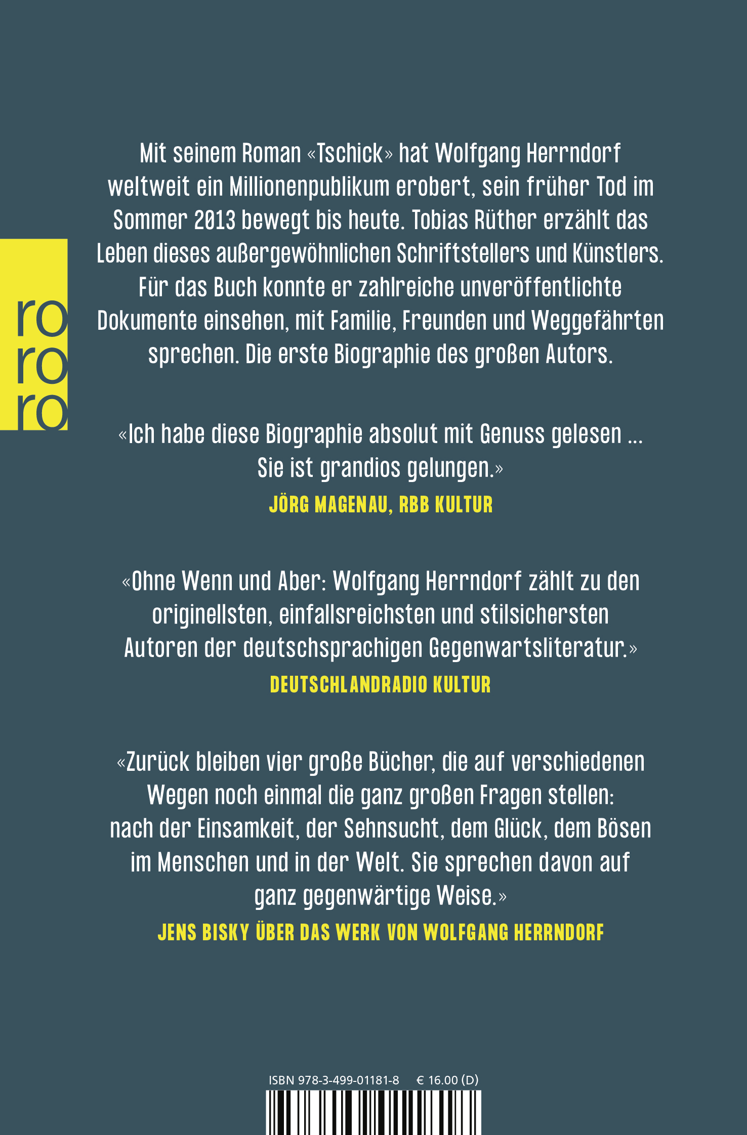 Rückseitencover Herrndorf