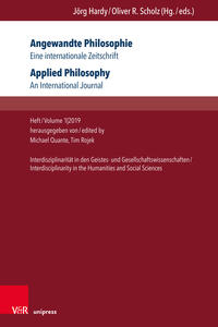 Vorderes Coverbild Angewandte Philosophie. Eine internationale Zeitschrift / Applied Philosophy. An International Journal