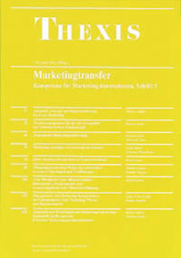 Vorderes Coverbild Kompetenz für Marketing-Innovationen / Marketingtransfer
