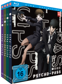 Vorderes Coverbild Psycho-Pass - Staffel 1 - Gesamtausgabe - Bundle - Vol.1-4 - [Blu-ray]