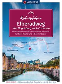 Vorderes Coverbild KOMPASS Radreiseführer Elberadweg, Von Magdeburg nach Cuxhaven