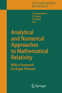 Vorderes Coverbild Analytical and Numerical Approaches to Mathematical Relativity