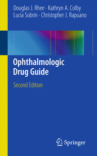 Vorderes Coverbild Ophthalmologic Drug Guide