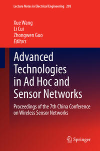 Vorderes Coverbild Advanced Technologies in Ad Hoc and Sensor Networks