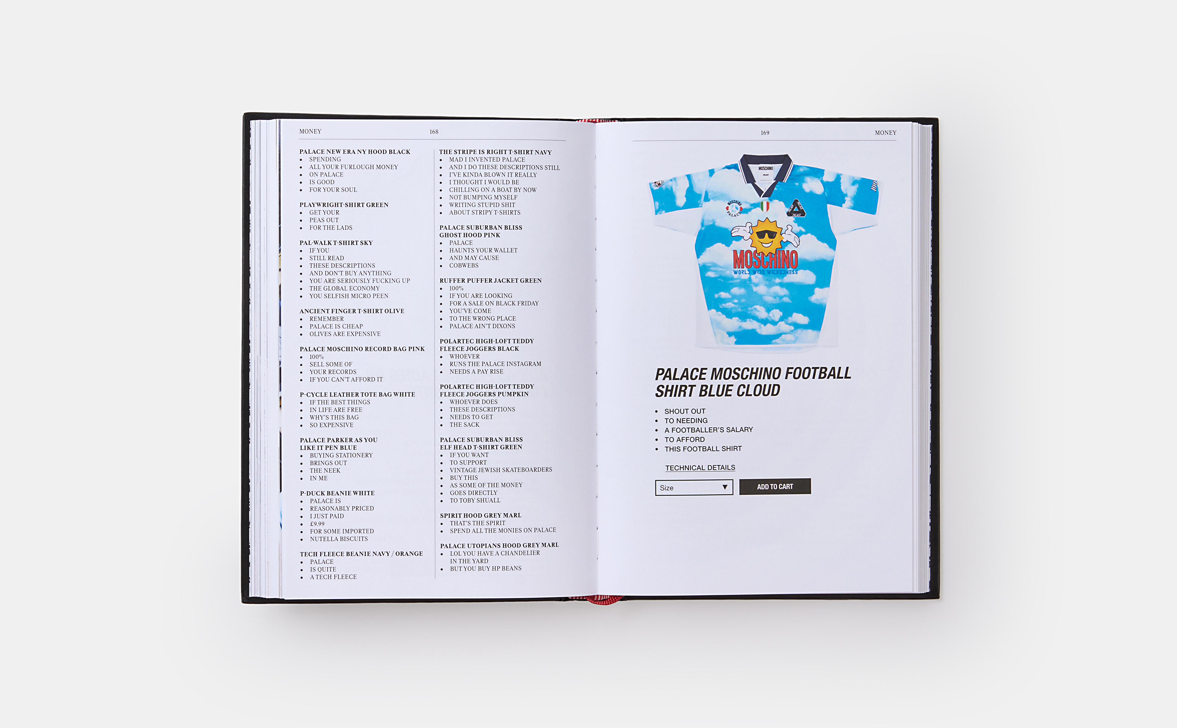 Beispielinhalt (Bild) Palace Product Descriptions, The Selected Archive