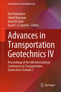 Vorderes Coverbild Advances in Transportation Geotechnics IV