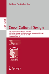 Vorderes Coverbild Cross-Cultural Design