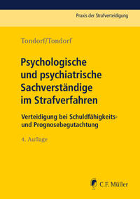 Vorderes Coverbild Psychologische und psychiatrische Sachverständige im Strafverfahren