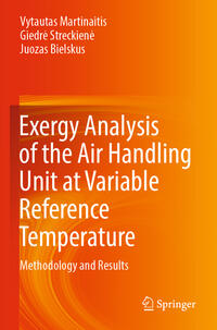 Vorderes Coverbild Exergy Analysis of the Air Handling Unit at Variable Reference Temperature