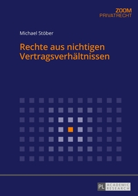 Vorderes Coverbild Rechte aus nichtigen Vertragsverhältnissen
