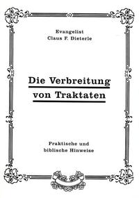 Vorderes Coverbild Die Verbreitung von Traktaten