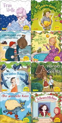 Vorderes Coverbild Pixi-8er-Set 293: Pixis liebste Märchen (8x1 Exemplar)