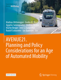 Vorderes Coverbild AVENUE21. Planning and Policy Considerations for an Age of Automated Mobility