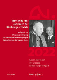 Vorderes Coverbild Rottenburger Jahrbuch zur Kirchengeschichte 41/2022