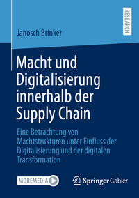 Vorderes Coverbild Macht und Digitalisierung innerhalb der Supply Chain