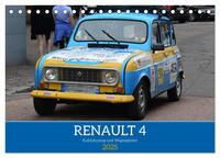 Vorderes Coverbild Renault 4 - Kultfahrzeug und Wegbegleiter (Tischkalender 2025 DIN A5 quer), CALVENDO Monatskalender
