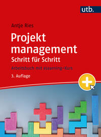 Vorderes Coverbild Projektmanagement Schritt für Schritt