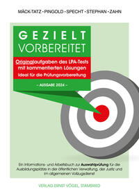 Vorderes Coverbild Gezielt vorbereitet Originalaufgaben des LPA-Tests mit kommentierten Lösungen. Ideal für die Prüfungsvorbereitung. -Ausgabe 2024-