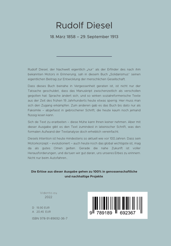 Rückseitencover Solidarismus