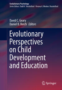 Vorderes Coverbild Evolutionary Perspectives on Child Development and Education