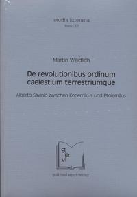 Vorderes Coverbild De Revolutionibus Ordinum Caelestium Terrestriumque. Alberto Savinio zwischen Kopernikus und Ptolemäus
