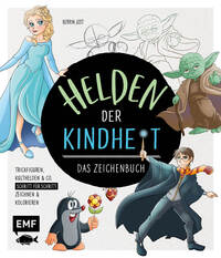 Vorderes Coverbild Helden der Kindheit – Das Zeichenbuch