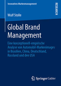 Vorderes Coverbild Global Brand Management