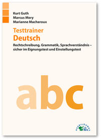 Vorderes Coverbild Testtrainer Deutsch
