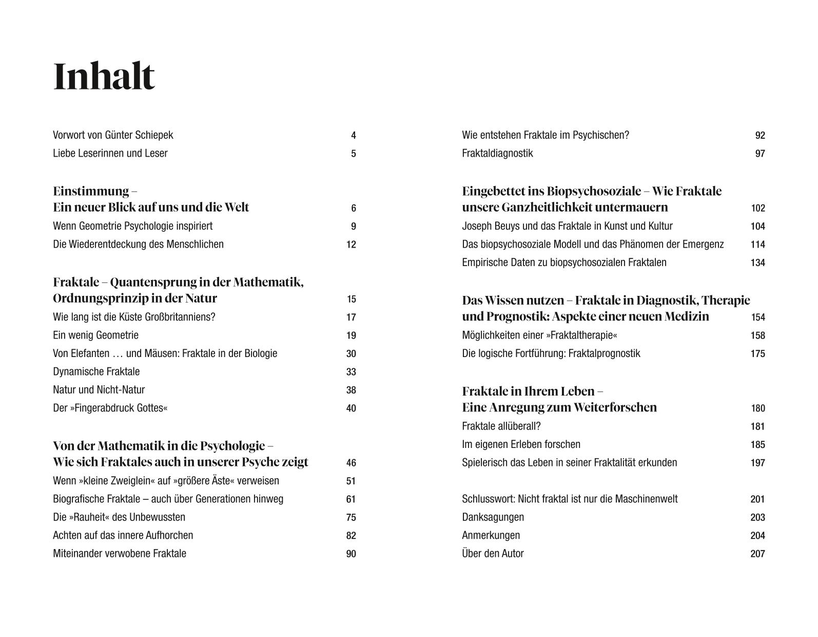 Beispielinhalt (Bild) Geometrie der Seele