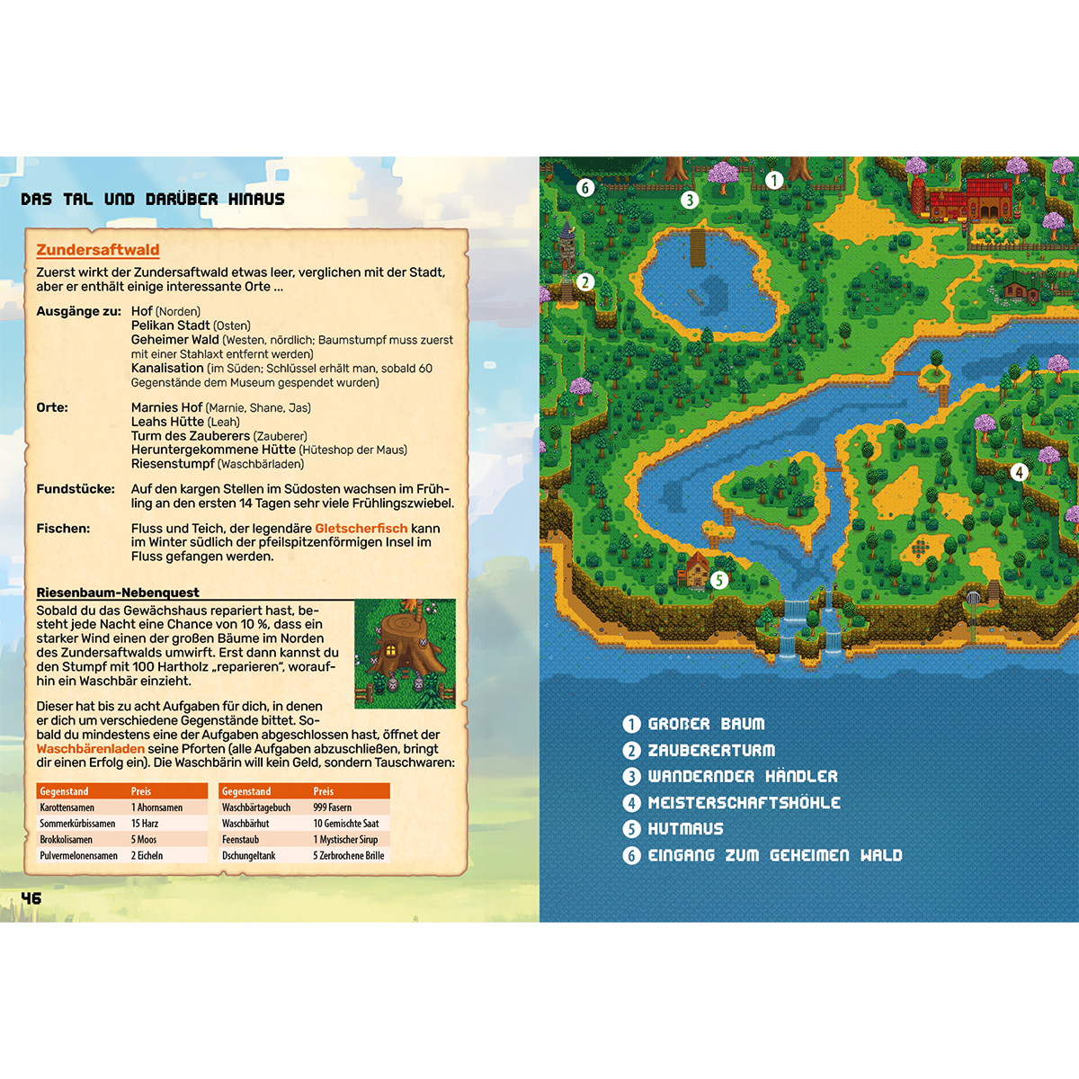 Beispielinhalt (Bild) Stardew Valley - Der große inoffizielle Guide
