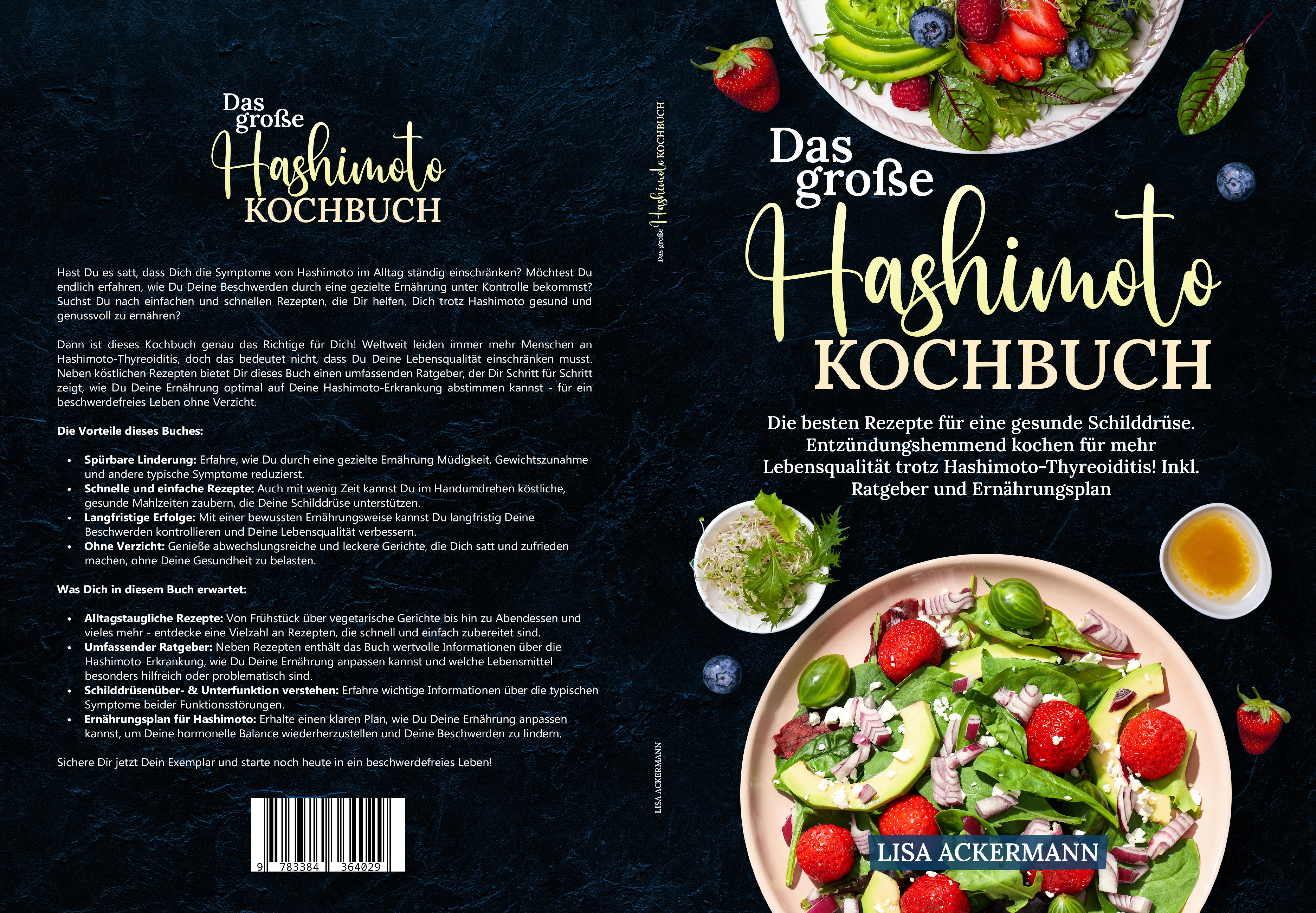 Gesamtes Coverbild Das große Hashimoto Kochbuch