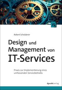 Vorderes Coverbild Design und Management von IT-Services