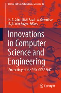 Vorderes Coverbild Innovations in Computer Science and Engineering