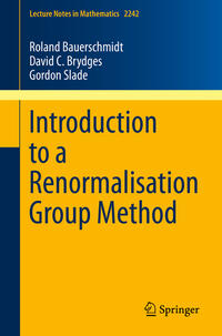 Vorderes Coverbild Introduction to a Renormalisation Group Method