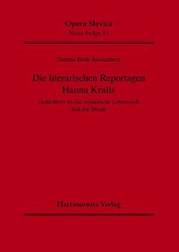 Vorderes Coverbild Die literarischen Reportagen Hanna Kralls