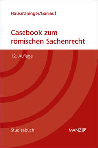 Vorderes Coverbild Casebook zum römischen Sachenrecht