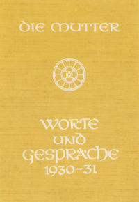 Vorderes Coverbild Worte und Gespräche 1930-31