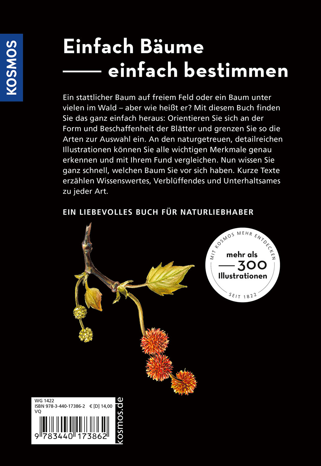 Rückseitencover Einfach Bäume