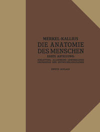 Vorderes Coverbild Die Anatomie des Menschen
