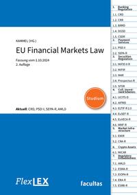 Vorderes Coverbild FlexLex EU Financial Markets Law | Studium