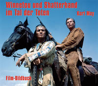 Vorderes Coverbild Karl May. Winnetou und Shatterhand im Tal der Toten
