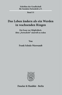 Vorderes Coverbild Das Leben ändern als ein Werden in wachsenden Ringen.
