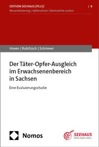 Vorderes Coverbild Der Täter-Opfer-Ausgleich im Erwachsenenbereich in Sachsen