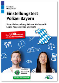 Vorderes Coverbild Einstellungstest Polizei Bayern