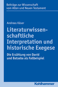 Vorderes Coverbild Literaturwissenschaftliche Interpretation und historische Exegese