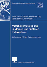 Vorderes Coverbild Mitarbeiterbeteiligung in kleinen und mittleren Unternehmen