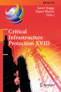 Vorderes Coverbild Critical Infrastructure Protection XVIII